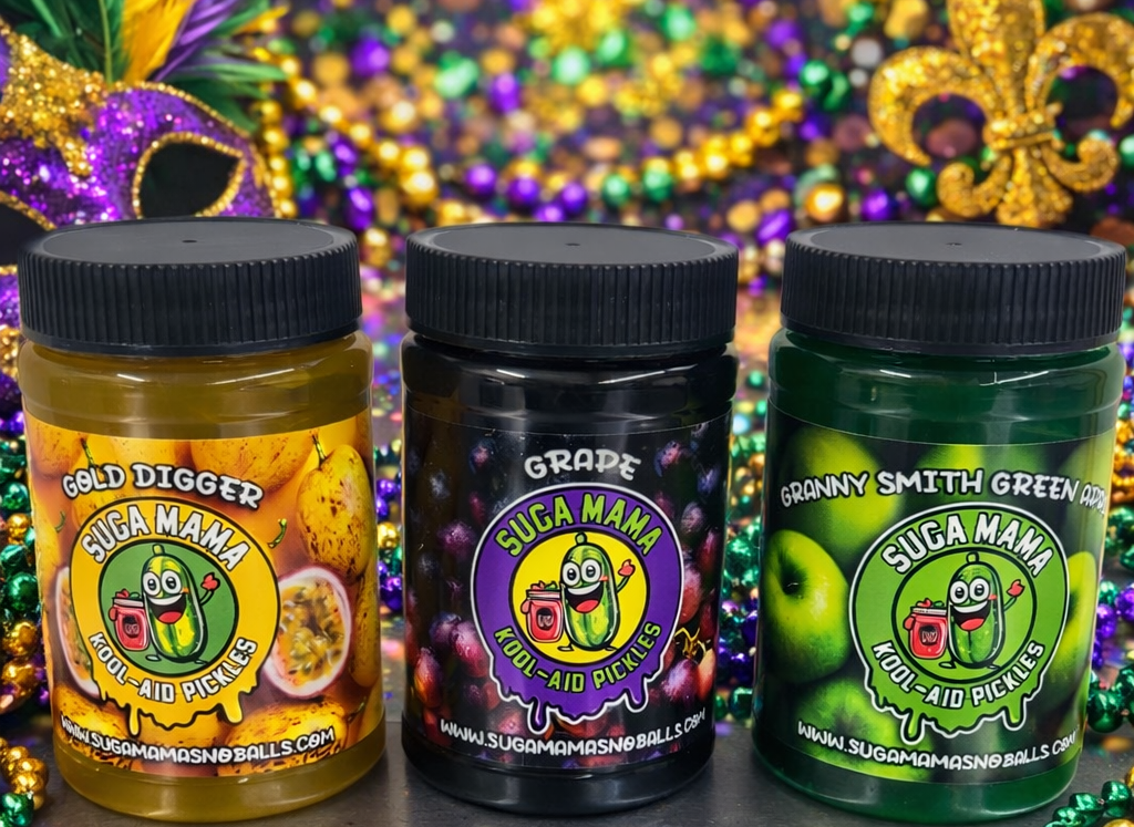 Mardi Gras Pickle Package